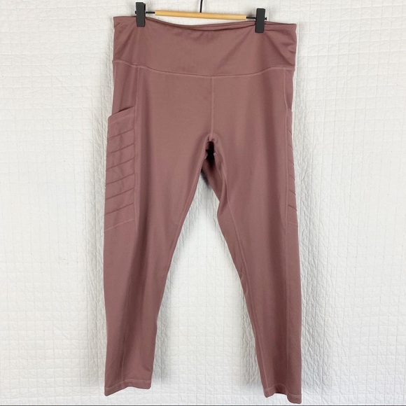 Z by Zella High Waist Leggings w/ Media Pockets XL - Picture 2 of 8